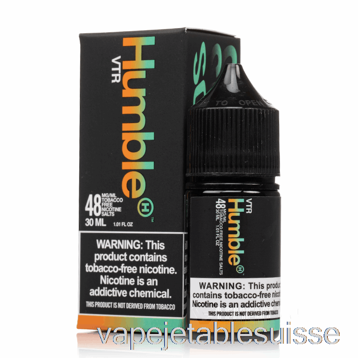 Vape Suisse Vtr - Humbles Sels - 30ml 35mg